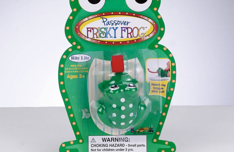 Passover Frisky Frog $4