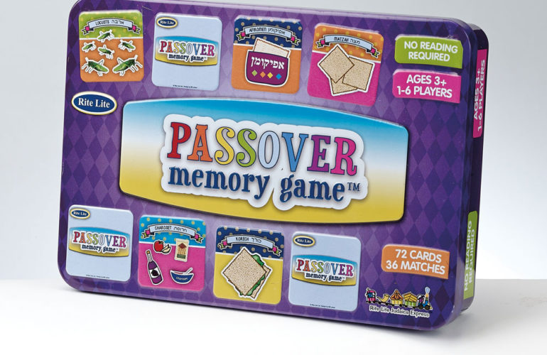 Passover Memory Game in Collectible Tin $10